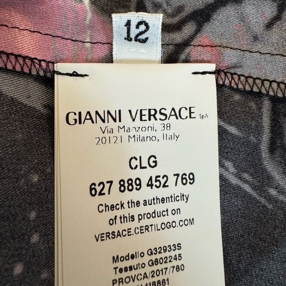 Gianni Versace Artistic Black and Yellow Shirt Size 12 - Picture 3 of 11